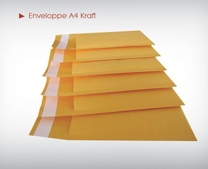 Colorixgroupe - Communication & Print :: Enveloppe A4 Kraft