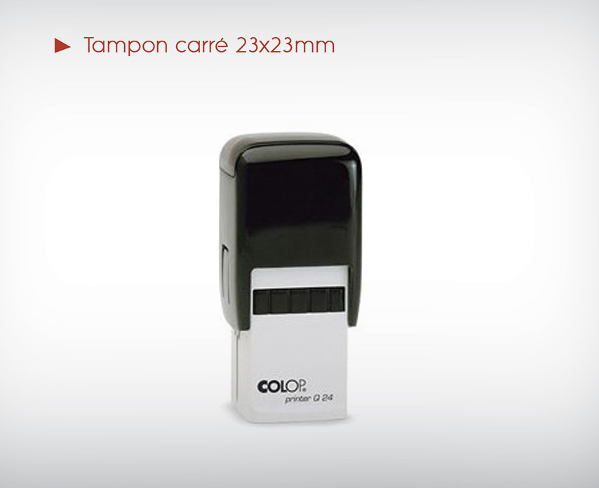 Tampons encreurs 23x23mm