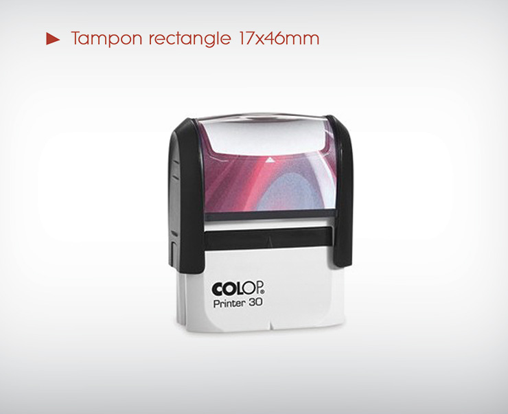 Tampons encreurs 17x46mm