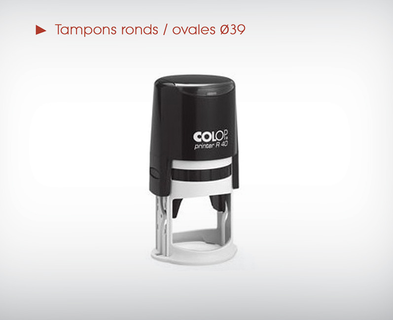 Tampons encreurs Ø39 mm